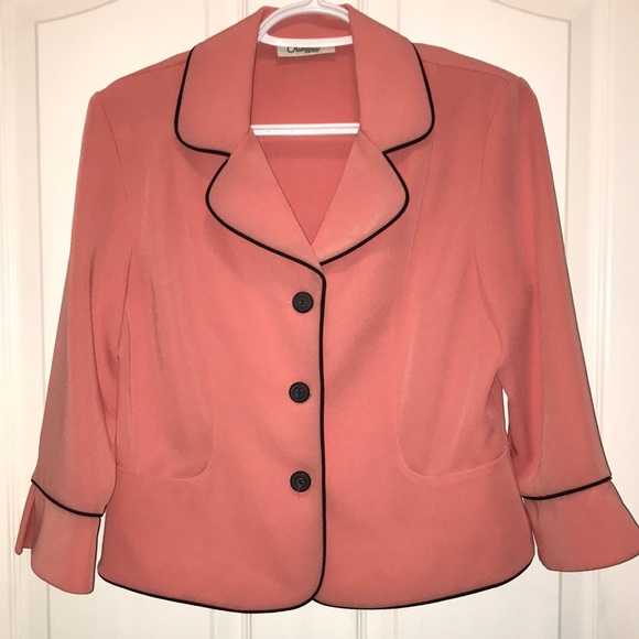 🧵 Jessica Petite Salmon Colour Blazer - Picture 1 of 4